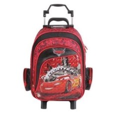 Mochila com Rodinhas Escolar DMW Carros Cars G 60082