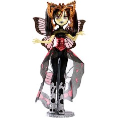 Boneca Monster High Boo York Novas Estrelas Goth Moth Mattel