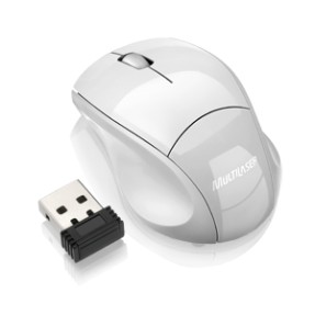 Mini Mouse Óptico sem Fio Gelo MO152 - Multilaser