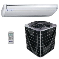 Ar Condicionado Split Piso / Teto Springer Silvermaxi 48000 BTUs Controle Remoto Frio 42XQM48S5 / 38CCH048535MS
