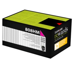 Toner Magenta Lexmark 80C8HM0