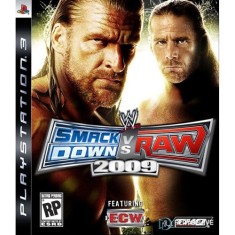 Jogo WWE Smackdown Vs. Raw 2009 PlayStation 3 THQ