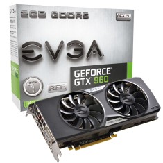 Placa de Video NVIDIA GeForce GT 960 2 GB GDDR5 128 Bits EVGA 02G-P4-2963-KR