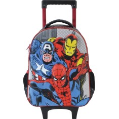 Mochila com Rodinhas Escolar Xeryus Marvel Comics Champions 16 5490