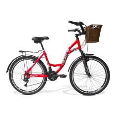 Bicicleta GTSM1 21 Marchas Aro 26 Suspensão Dianteira Freio V-Brake Walk Urbano