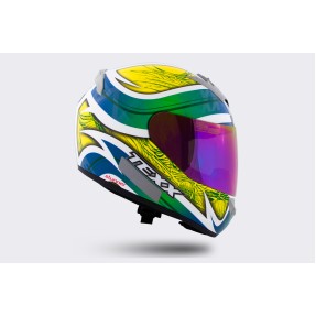 Capacete Texx Bravo Stunner Fechado Viseira Antirrisco