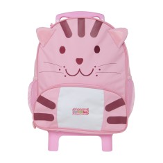 Mochila com Rodinhas Escolar Dermiwil Fofilhotes M