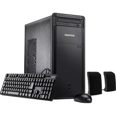 PC Positivo Premium Intel Core i7 4790 3,60 GHz 8 GB HD 1 TB Intel HD Graphics DVD-RW Windows 10 Home DR9580