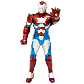 Boneco Homem de Ferro Patriota de Ferro Premium - Mimo Brinquedos