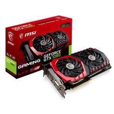 Placa de Video NVIDIA GeForce GTX 1080 8 GB GDDR5X 256 Bits MSI GTX 1080 Gaming 8G