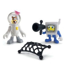 Boneco Imaginext Bob Esponja e Sandy W9586 - Mattel