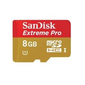 Cartão de Memória Micro SDHC-I SanDisk Extreme Pro 8 GB SDSDQXP-008G
