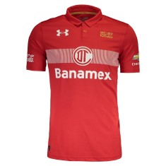 Camisa Torcedor Toluca I 2016/17 com Número Under Armour