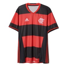 Camisa Torcedor Flamengo I 2016 com Número Adidas