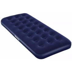 Colchão Inflável Solteiro Aveludado - Bestway Flocked 67000