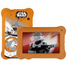 Tablet Multilaser 8GB LCD 7" Android 4.4 (Kit Kat) 2 MP Star Wars NB238