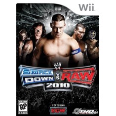 Jogo WWE Smackdown vs Raw 2010 Wii THQ