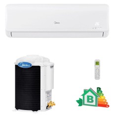 Ar Condicionado Split Hi Wall Midea Vize 9000 BTUs Controle Remoto Quente/Frio 38KQG09M5 / 42MDQA09M5
