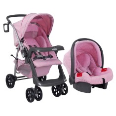 Carrinho de Bebê Travel System com Bebê Conforto Burigotto AT6