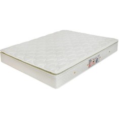 Colchão Queen Size Molas Ensacadas/Pocket Castor D28 Silver Star Bambu 158 x 198 cm