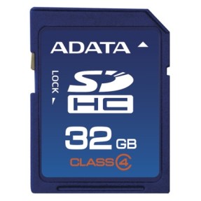 Cartão de Memória SDHC Adata 32 GB