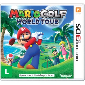 Jogo Mario Golf World Tour Nintendo 3DS