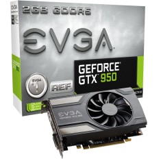 Placa de Video NVIDIA GeForce GTX 950 2 GB GDDR5 128 Bits EVGA 02G-P4-0952-KR