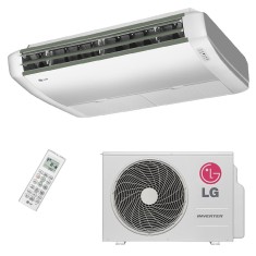 Ar Condicionado Split Piso / Teto LG 24000 BTUs Inverter Controle Remoto Frio AV-Q24GJLA2