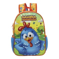 Mochila Escolar Xeryus Galinha Pintadinha Pic Nic 14 5823