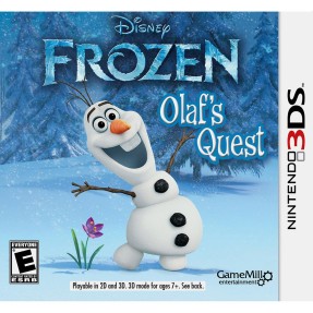 Jogo Disney Frozen Olaf's Quest GameMill Nintendo 3DS