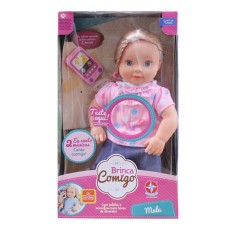 Boneca Bebê Brinca Comigo Malu Estrela