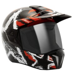 Capacete Bieffe 3 Sport Off-Road com viseira Viseira Antirrisco