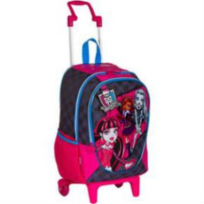 Mochila com Rodinhas Escolar Sestini Monster High 16 Litros Monster High 62820
