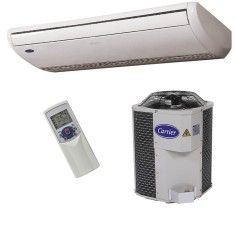 Ar Condicionado Split Piso / Teto Carrier Space 36000 BTUs Controle Remoto Frio 42XQI36C5 / 38CCI036515MC