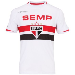 Camisa Jogo São Paulo I 2014 com Número Penalty