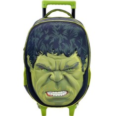 Mochila com Rodinhas Escolar Xeryus Hulk Faces 16 5470