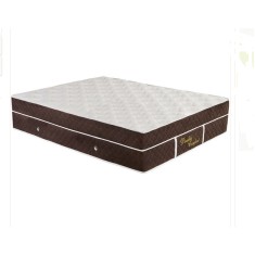 Colchão Queen Size Mola Cervical Molas Ensacadas/Pocket Hellen D40 Double Confort Relax Top 158 x 38 x 198 cm