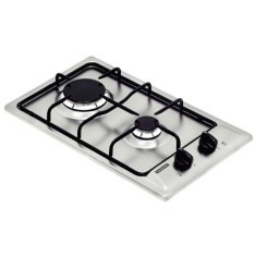 Cooktop Tramontina Perfecta Dominó 2 Bocas Acendimento Superautomático Acabamento Inox 2GX 30