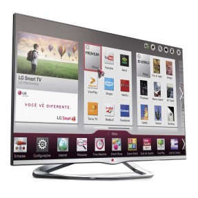 TV LED 47" Smart TV LG Cinema 3D Full HD 3 HDMI Conversor Digital Integrado 47LA6610