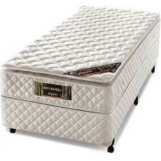 Colchão Solteiro Molas Bonnel Espuma Americanflex D28 Bio Bambu 88 x 26 x 188 cm