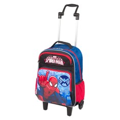 Mochila com Rodinhas Escolar Sestini Homem Aranha 16Y01 M 64221