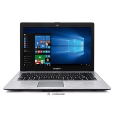 Notebook Positivo Premium Intel Core i3 4005U 4ª Geração 2GB de RAM HD 500 GB 14" Windows 10 Home XR7520