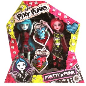 Boneca Pixy Punks Pimy e Shyn Estrela