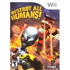 Jogo Destroy All Humans Big Willy Unleashed Wii THQ