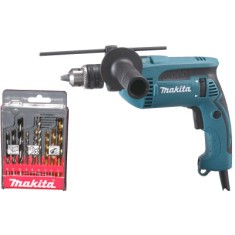 Kit Furadeira Impacto 1/2 680W Makita - HP1640X2