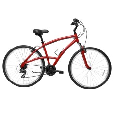 Bicicleta Mood 21 Marchas Aro 26 Suspensão Dianteira Freio V-Brake 700 Confort Masculina