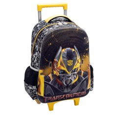 Mochila com Rodinhas Escolar Pacific Transformers Battle Bumblebee 933F01 G