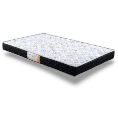 Colchão Solteiro Espuma Paropas D45 Pasquale Black 88 x 20 x 188 cm