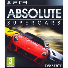 Jogo Absolute Supercars PlayStation 3 System 3