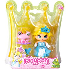 Boneca Pinypon Princesa Azul Multikids